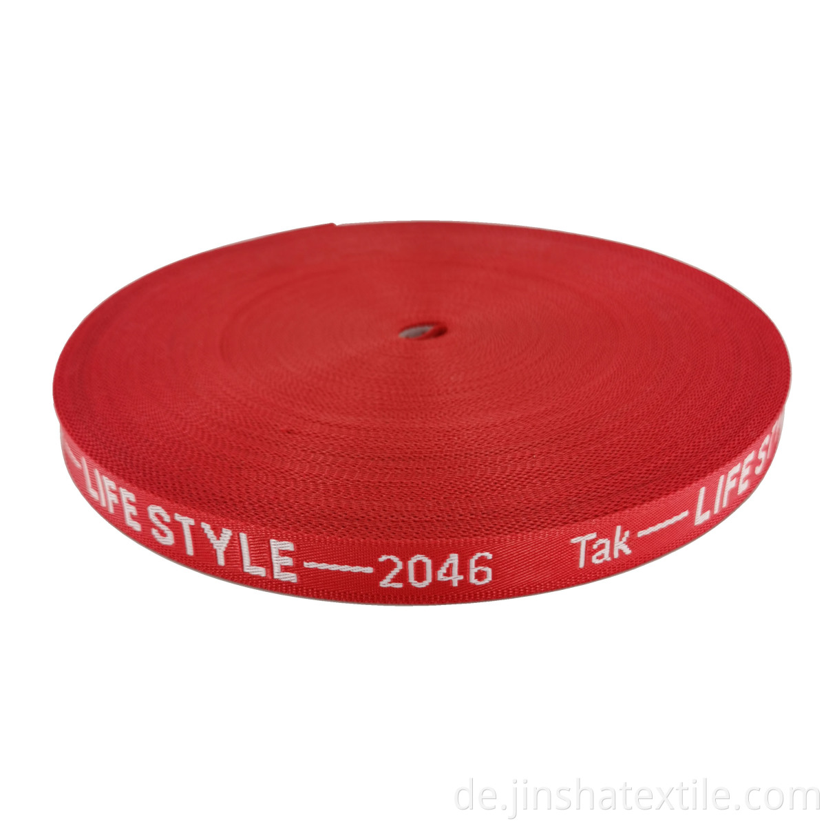 Benutzerdefinierte Jacquard -Gurtband 15 -mm -Jacquard -Gurtband Obermaterial für Sandalen Jacquard Tape Gurtband